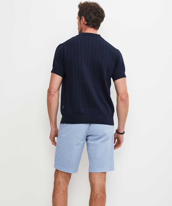 Rodd and Gunn Knitted Freys Crescent Polo Shirt