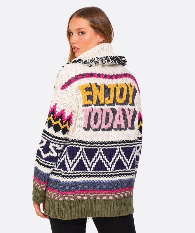 Zadig & Voltaire Ella Fringed Cashmere Coat | Jules B