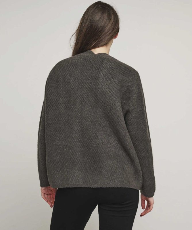 Rino and Pelle Juka Short Knitted Cardigan