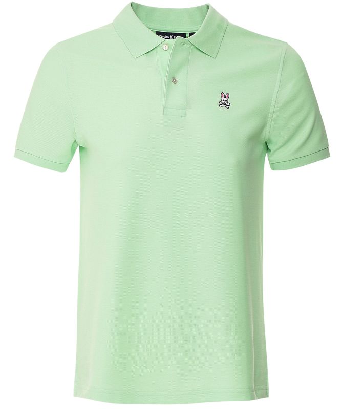 Psycho Bunny Green Classic Polo Shirt | Jules B