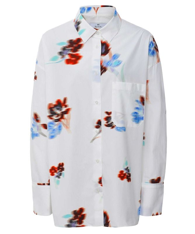 Paul Smith Hazy Floral Cotton Shirt