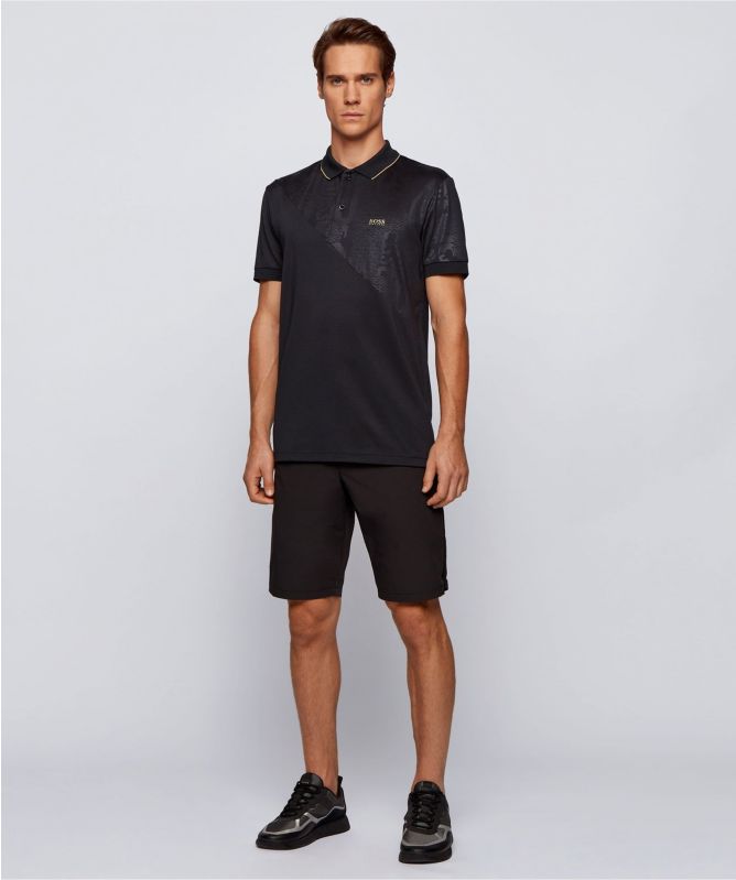 BOSS Regular Fit Paddy Gold Polo Shirt