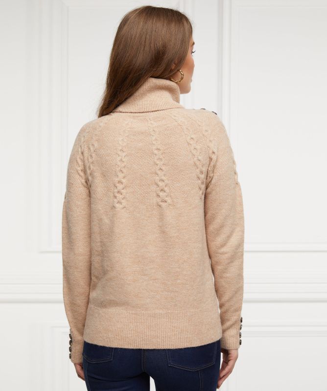 Holland Cooper Astoria Roll Neck Sweater