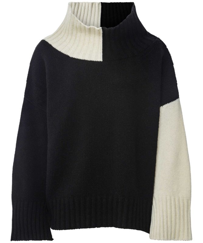 Eddy and Ivy Bicolour Merino Cashmere Jumper