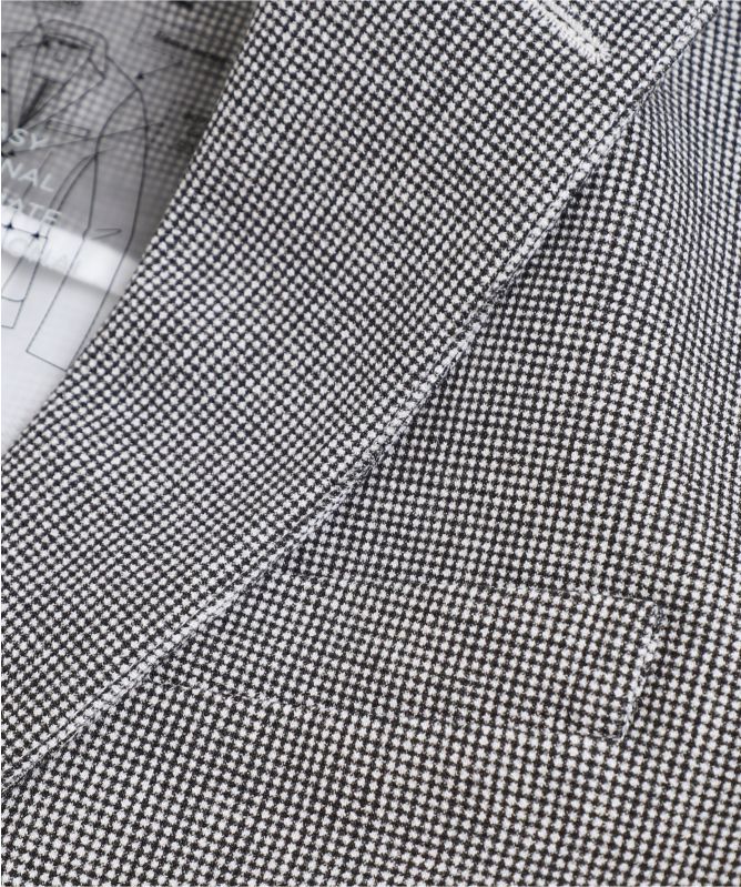 Circolo 1901 Stretch Cotton Dogtooth Jacket