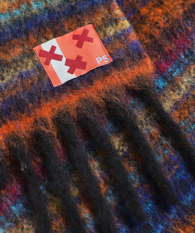 Paul Smith Brushed Wool Mix Scarf