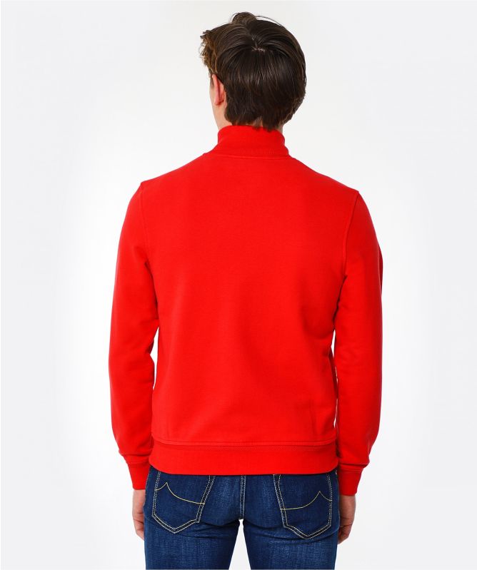 Belstaff Loopback Cotton Zip-Through Sweatshirt