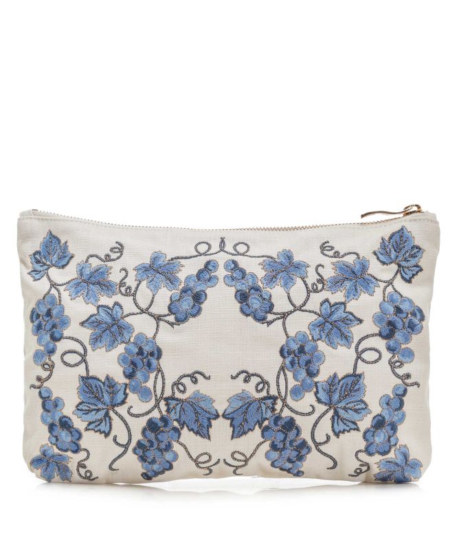Elizabeth Scarlett Grapevine Canvas Everyday Pouch