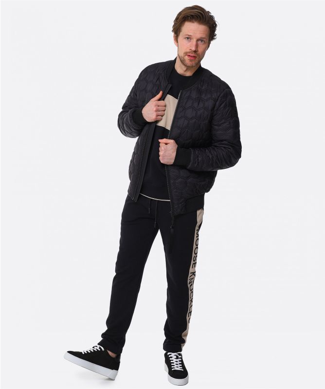 Moose Knuckles Quilted Bahia Bomber Jacket