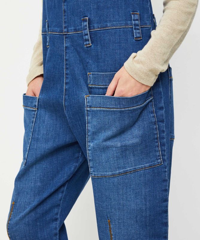 Lurdes Bergada Denim Dungarees