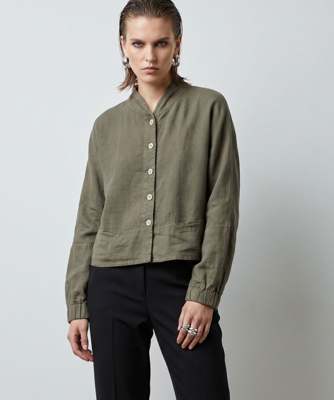 Lurdes Bergada Flame Button Jacket