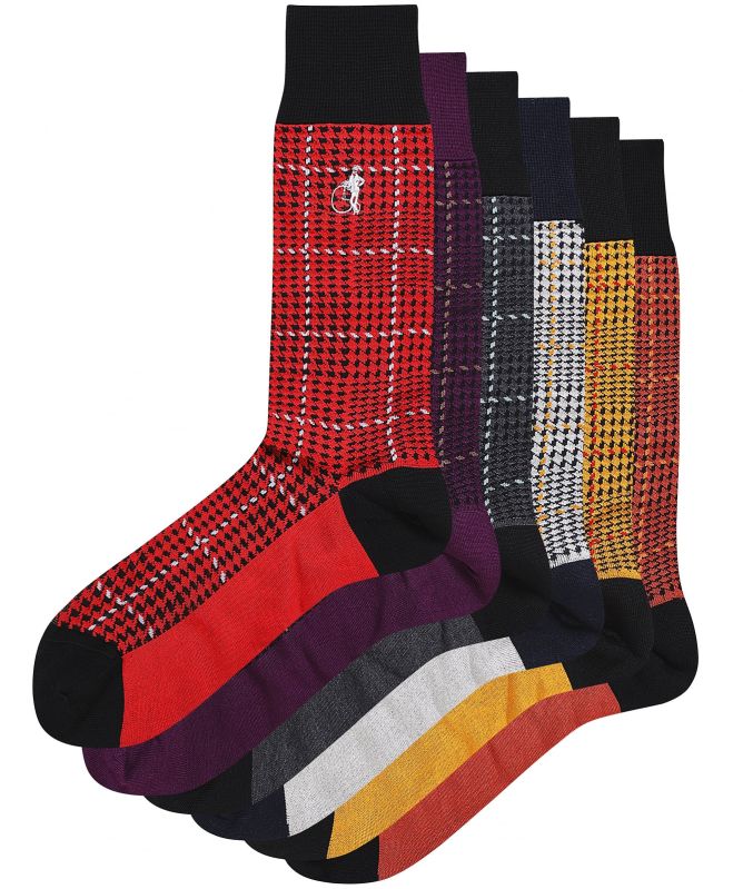 London Sock Co. Ottaway Style Socks 6 Pack