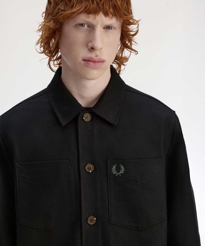 Fred Perry Brushed Twill Overshirt