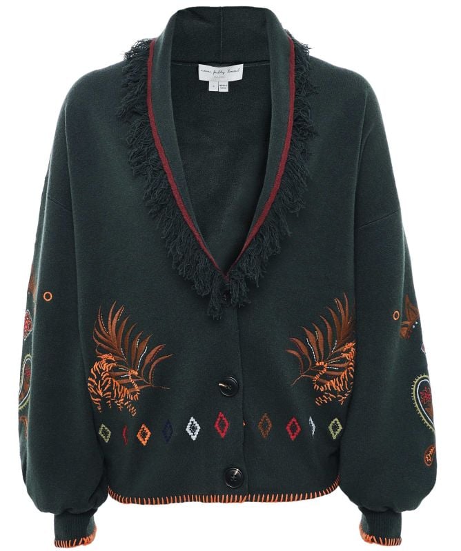 Never Fully Dressed Fringed Safari Cardigan