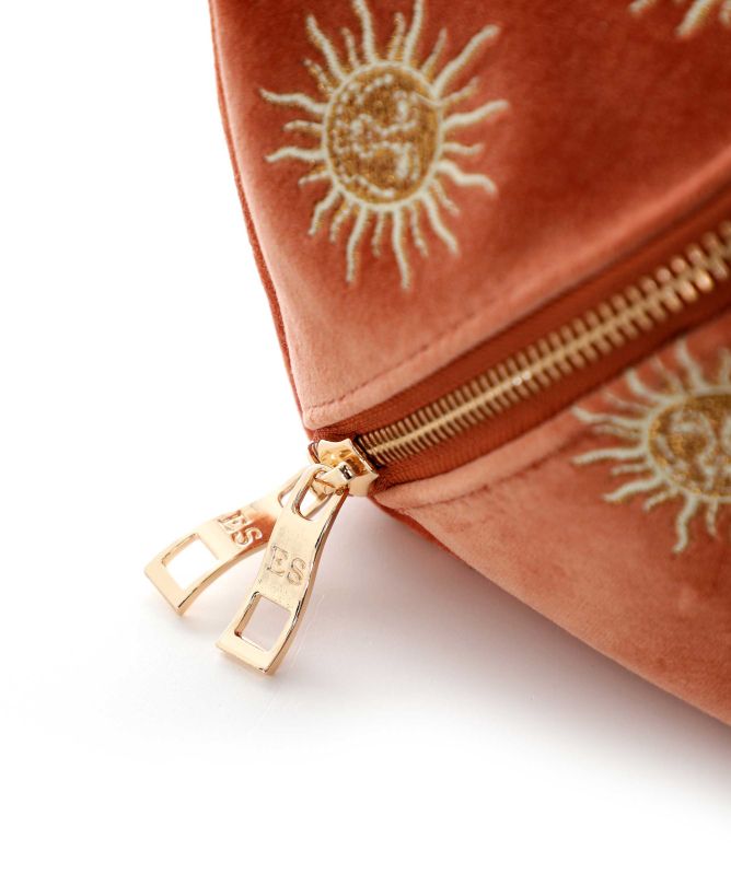Elizabeth Scarlett Sun Goddess Open Flat Makeup Bag