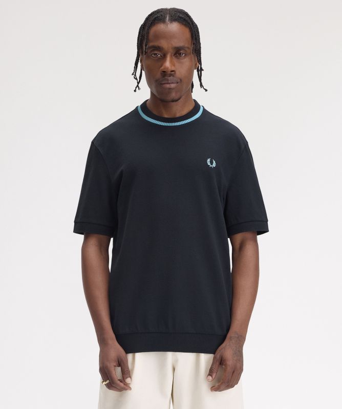 Fred Perry Crew Neck Pique T-Shirt