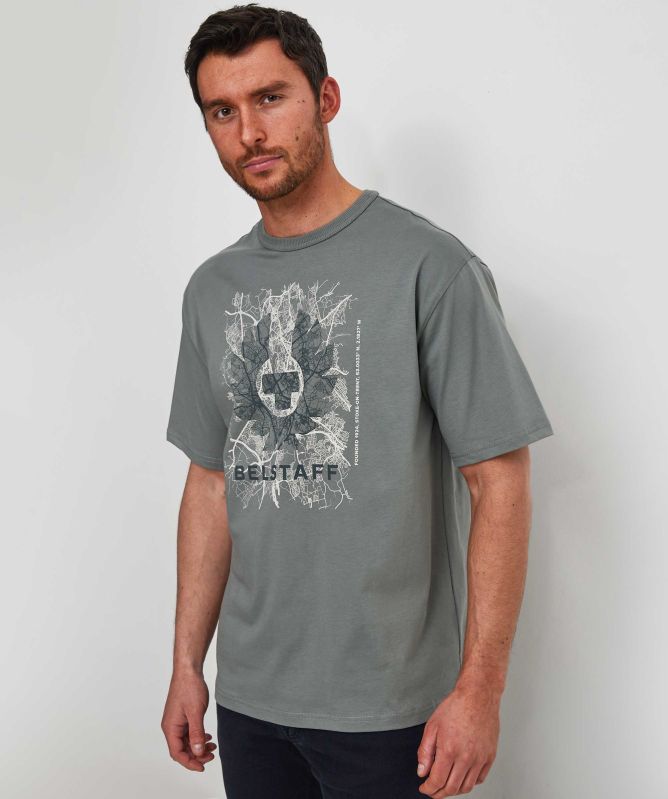 Belstaff Map Graphic T-Shirt