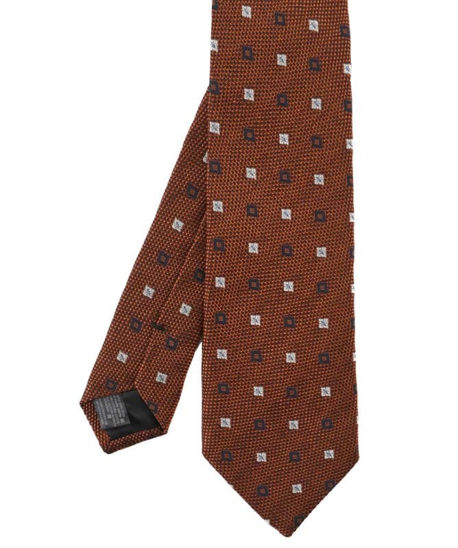 Amanda Christensen Square Pattern Tie