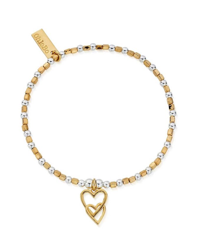 ChloBo Interlocking Love Heart Bracelet