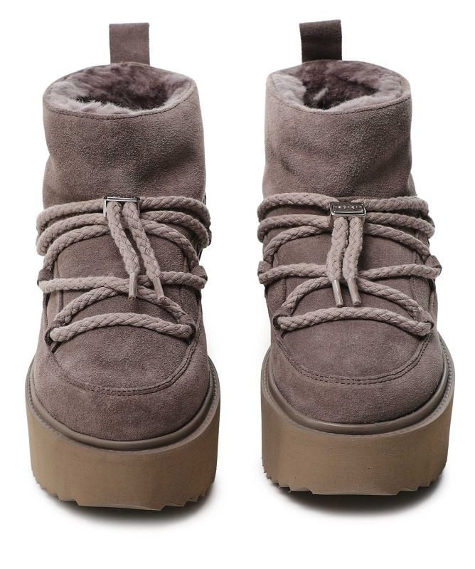 INUIKII Classic Low Platform Boots