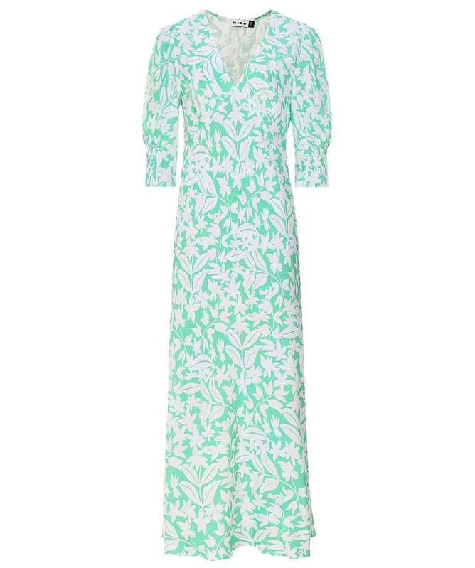 RIXO Green Zadie Palm Dress | Jules B RIXO Green Zadie Palm Dress | Jules B