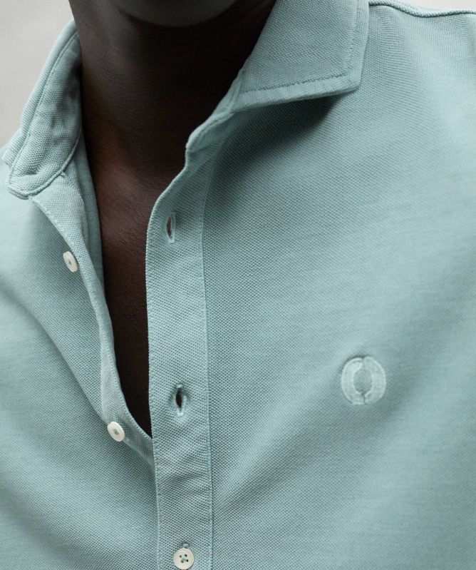 ECOALF Long Sleeve Pol Pique Polo Shirt