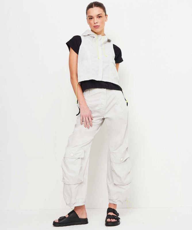 Lurdes Bergada Asymmetric Cargo Trousers