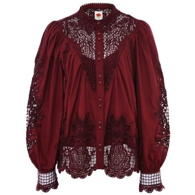 Garden Guipure Blouse