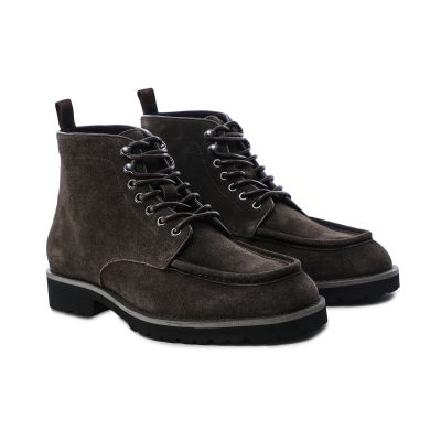 Suede Derby Boots