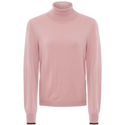 Merino Wool Roll Neck Jumper