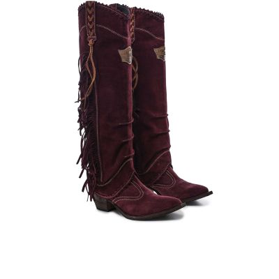 Kalou Fringe Cowboy Boots