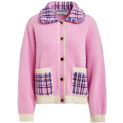 Joilu Knitted Textured Cardigan