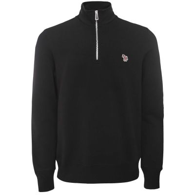 Half-Zip Zebra Sweatshirt