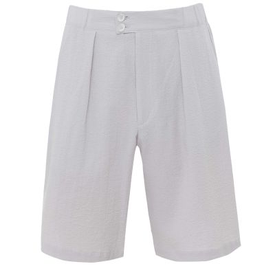 Seersucker Bermuda Shorts