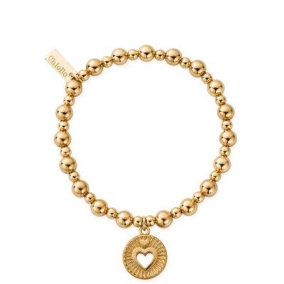 Mini Small Ball Guiding Heart Bracelet
