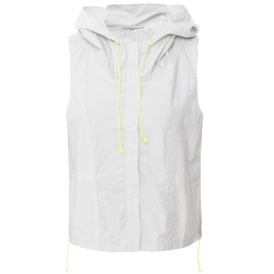 Cropped Hooded Waistcoat