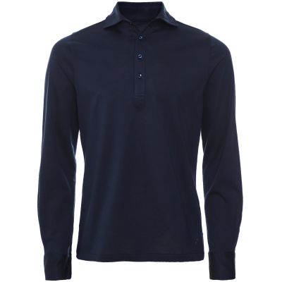 Slimline Jersey Popover Shirt