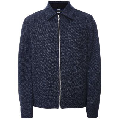 Wool Cashmere Zip Jacket