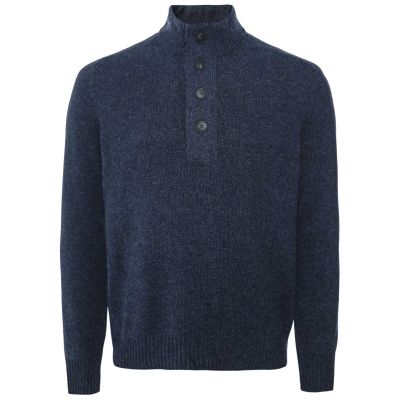 Wool Mock Neck Sweater