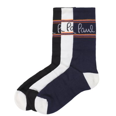 Logo Socks Three Pack