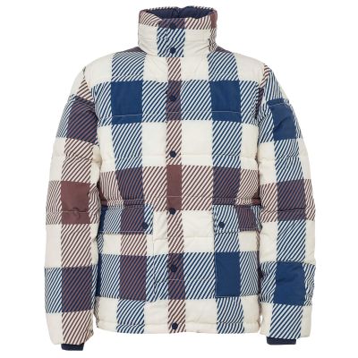 Check Puffer Jacket