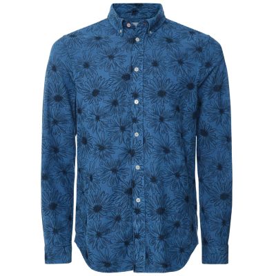 Tailored Fit Floral Cord Shirt