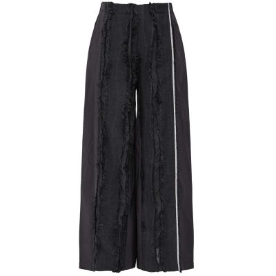 Fringed Wide Leg Trousers