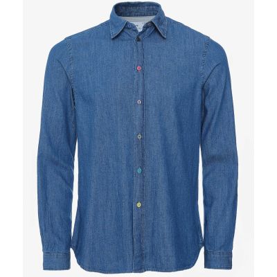 Tailored Fit Denim Shirt
