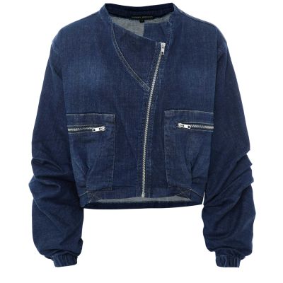 Cropped Denim Jacket