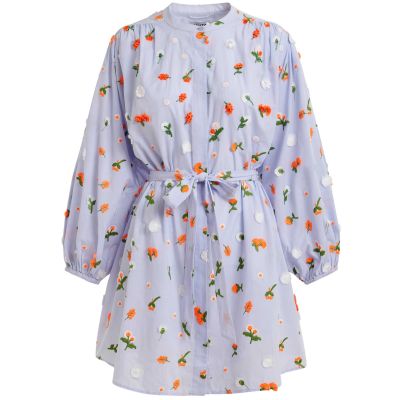Jalen Embellished Shirt Dress