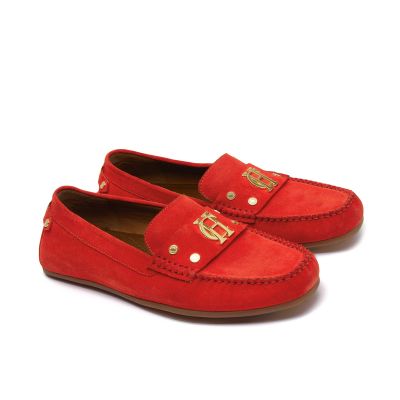 Suede Driving Loafers