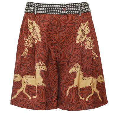Juliette Rodeo Pleated Shorts