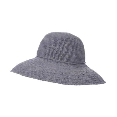 Raffia Wide-Brim Hat