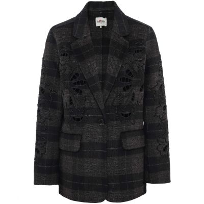 Kinsley Embroidered Wool Jacket